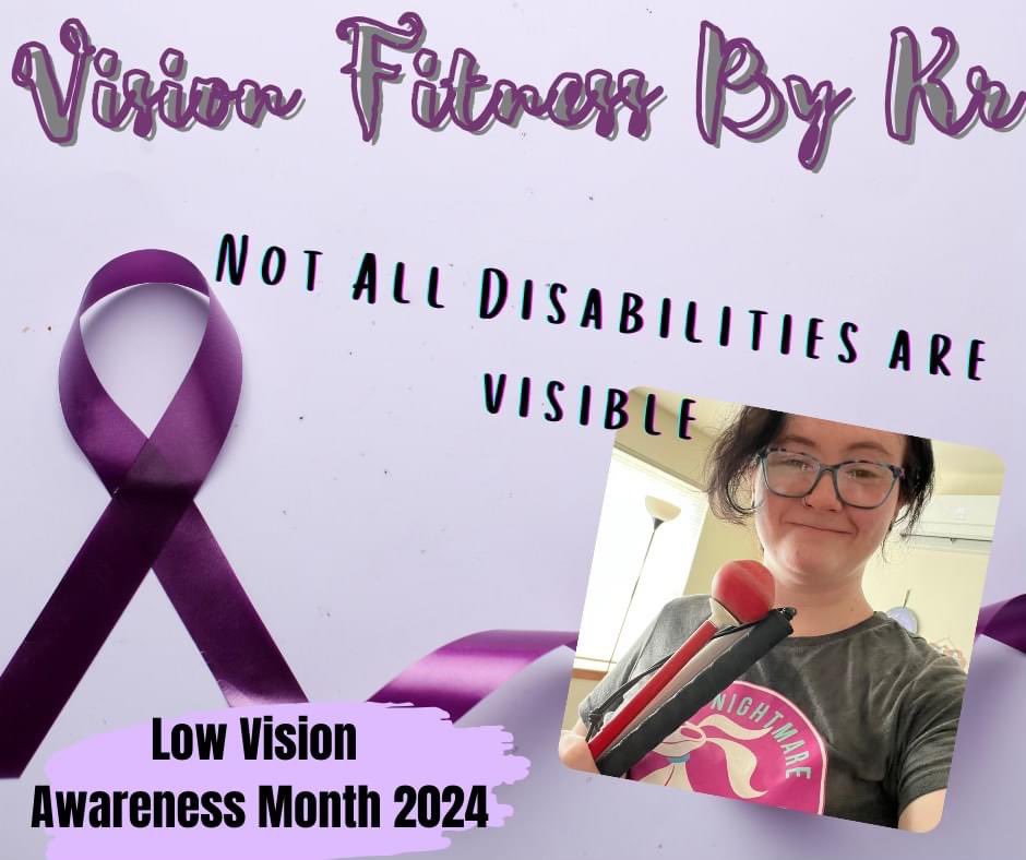 kayteecrochets's tweet photo. ✨Did you know? February is low vision awareness month!
Share This if you or someone you know  struggles with low vision🫶💜  #lowvision #blindnessawareness #lowvisionawareness #retinitispigmentosaawarness #visuallyimpaired https://t.co/foyxa4r1t6