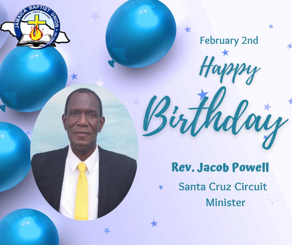 TheJBU's tweet photo. Happy Birthday, Rev. Jacob Powell 🎉🥳🎉🥳🥳 https://t.co/yqA40ZIlsY