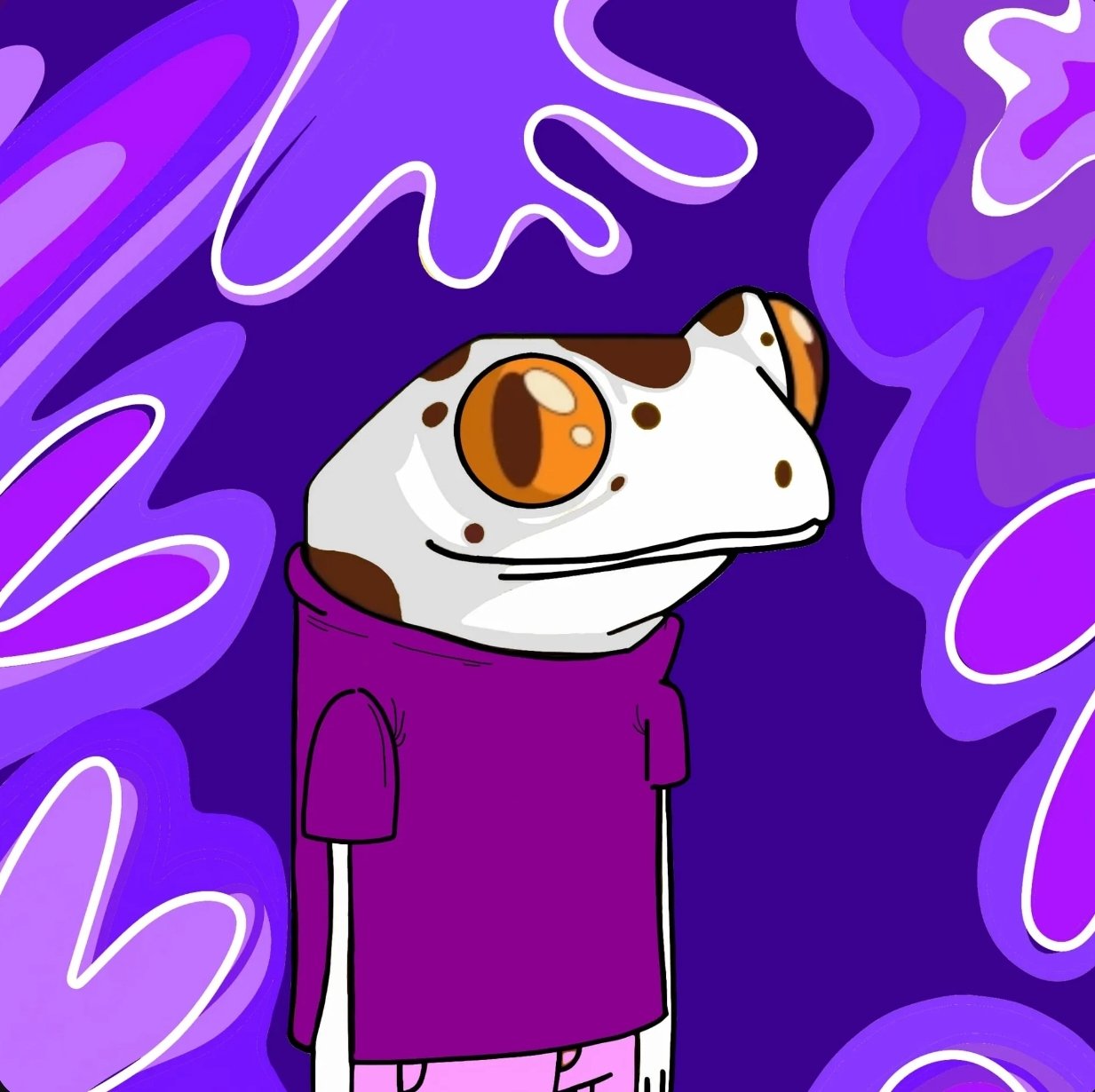 Frogman purple cheap