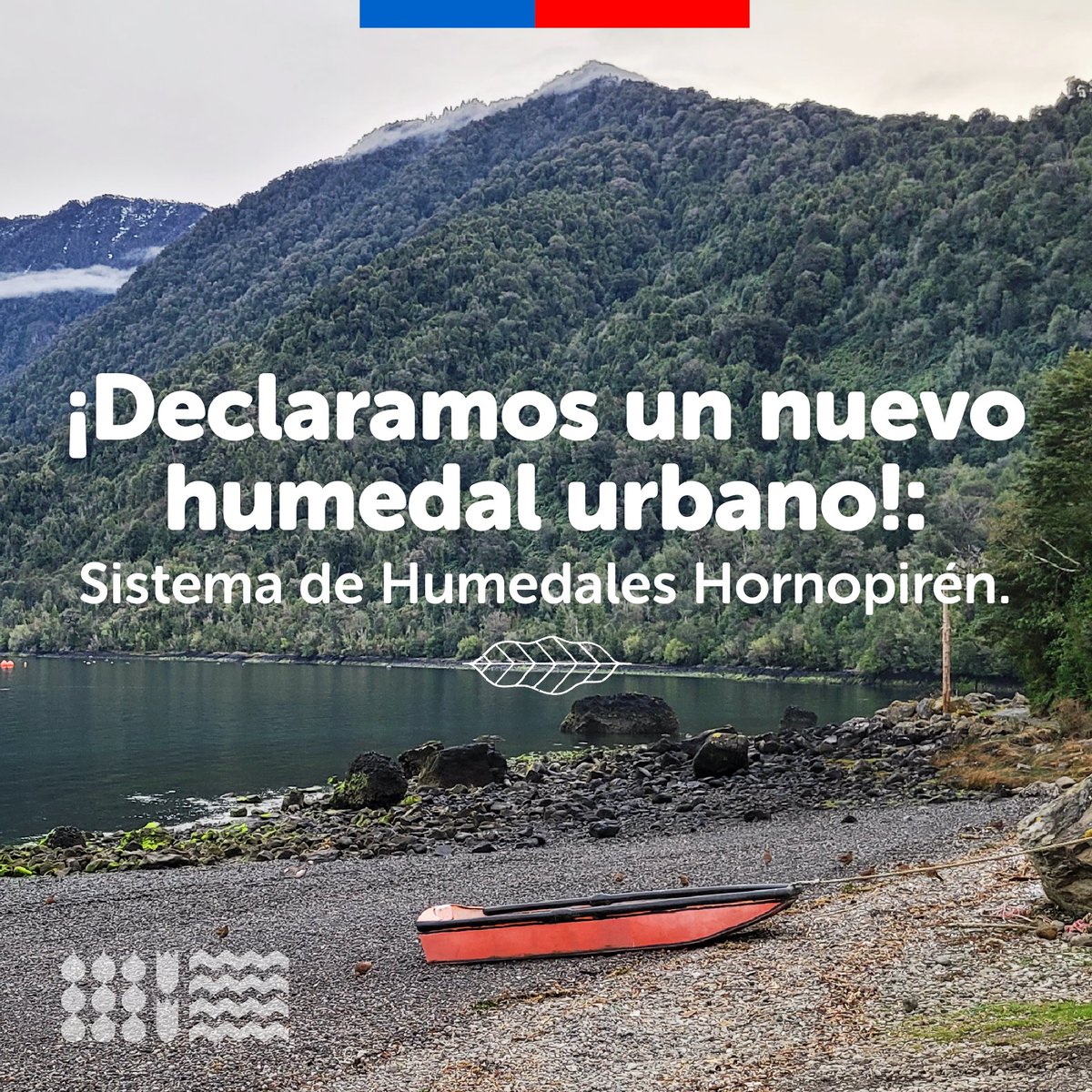 MMAChile's tweet image. ¡Buenas noticias!  Ayer declaramos un nuevo Humedal Urbano en #LosLagos, comuna de Hualaihué, hasta donde llegó la ministra @Maisa_Rojas  para celebrar el  #DíaMundialdelosHumedales🌿y esta declaratoria, que se suma a los 25 ecosistemas sistemas ya protegidos en la región.