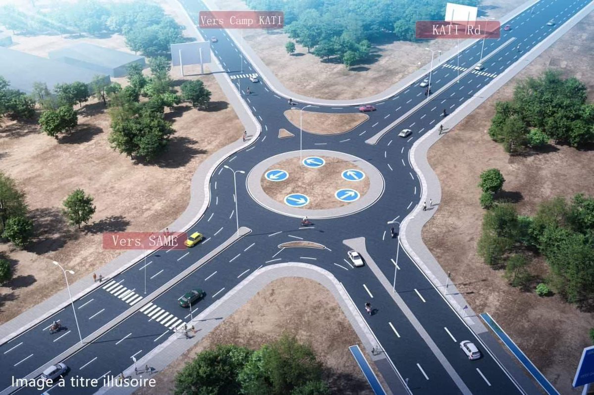 GoitaAssimi's tweet image. J'ai procédé, ce jeudi 1ᵉʳ février 2024, au lancement des travaux d’aménagement de la RR9 et des voies stratégiques à Kati.