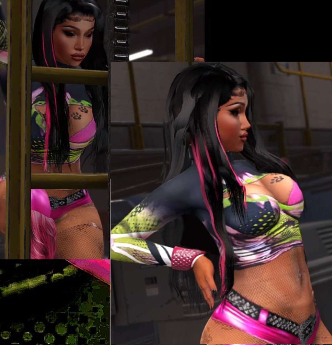 TheeAngelicc's tweet image. Beginning of 2k23 vs. Final Version of 2K23