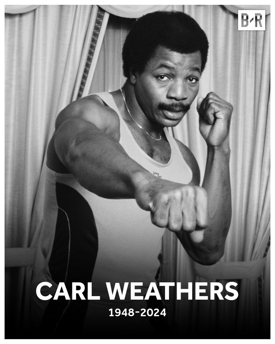 Carl Weathers, former NFL linebacker and actor, has died at the age of 76.