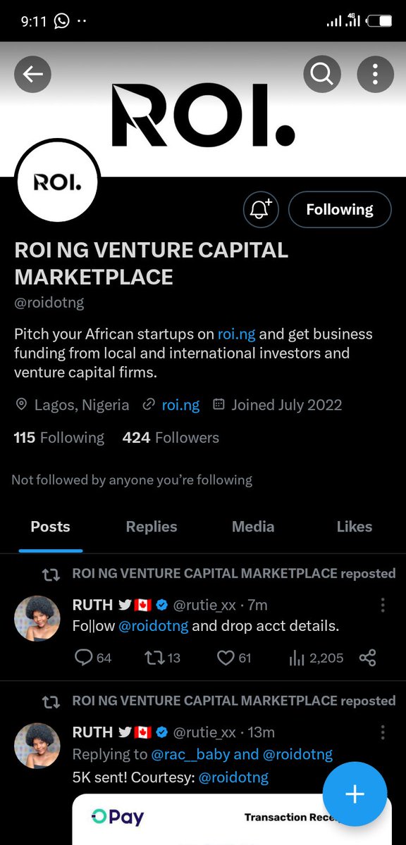 Ade2fresh's tweet photo. @rutie_xx @roidotng 9063346294
Opay https://t.co/ShHLTsNKqV
