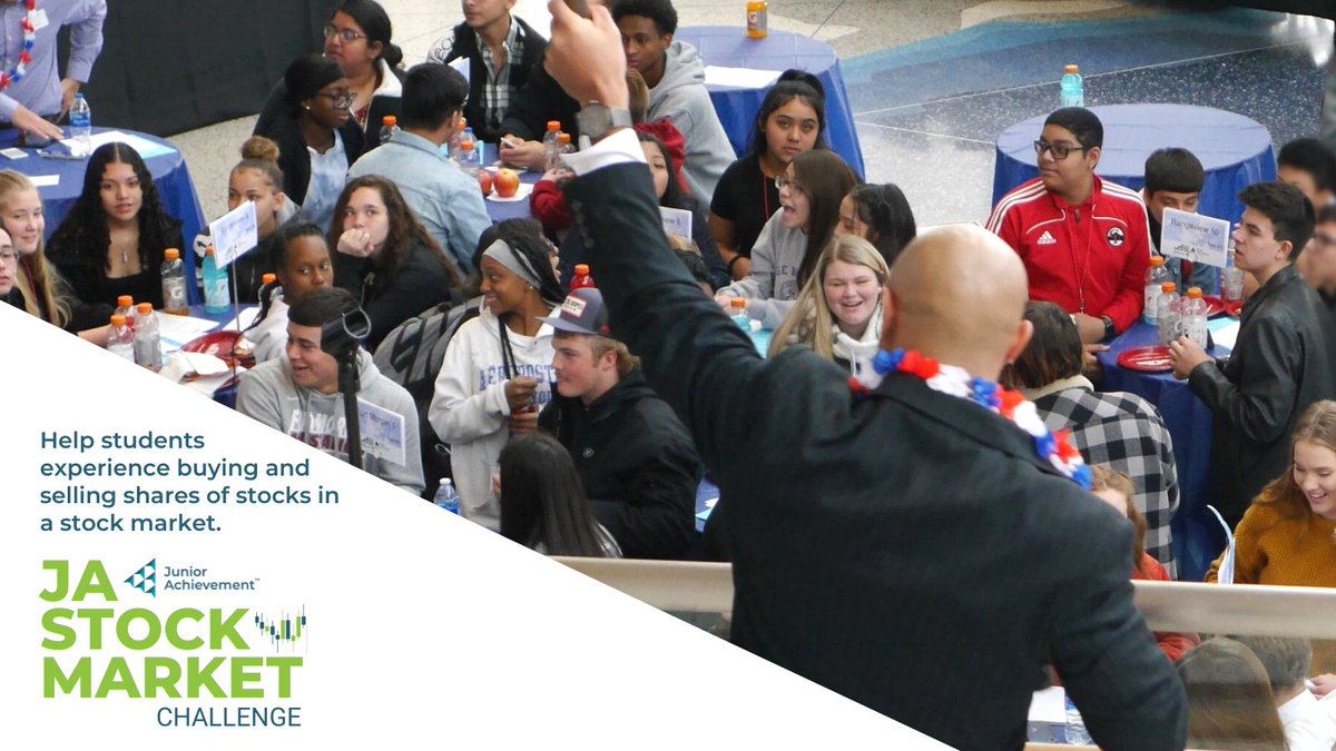 JABluegrass's tweet photo. Want to help students experience buying and selling shares of stocks in a stock market? Then we invite you to register to volunteer for JA Stock Market Challenge. To learn more and to sign up to volunteer, please go to https://t.co/XFmLnuFUmF.

#JuniorAchievement #JABluegrass https://t.co/UorXNdzvRu