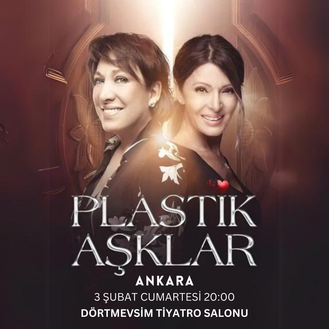 berkanoz's tweet image. Plastik Aşklar
Oya Başar ve Ebru Kural
3 Şubat Cumartesi 20.00
Ankara Dört Mevsim Tiyatro Salonu

#Ankara #ankarastyle 
#plastikaşklar #plastikaşklaroyunu #plastikasklar #oyabaşar #ebrukural #tiyatro #komedi #organizasyon #sahne #bunagidelim #neredenezaman