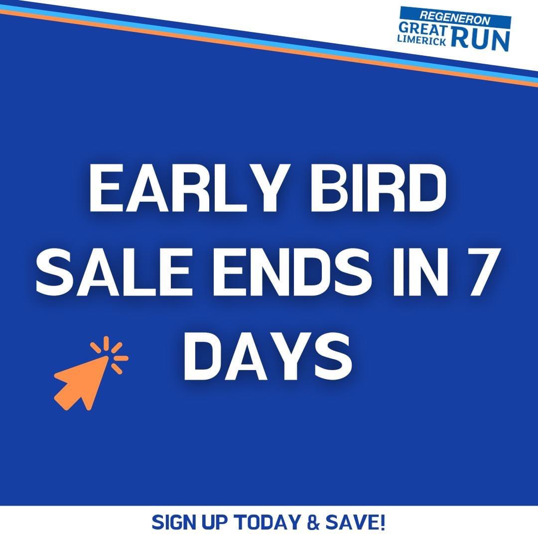 You have just 7 more days to avail of our Early Bird Discount! 📣 - Register now: eventmaster.ie/event/6xWYIEpT… 👈