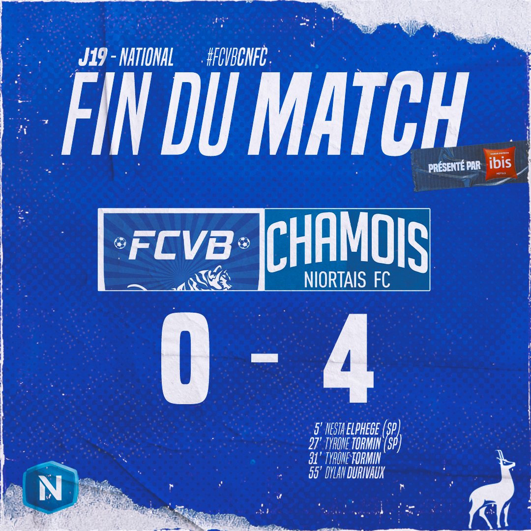 ChamoisStFlo's tweet image. 🏁 C&apos;est terminé au Stade Armand Chouffet.

En maîtrise sur l&apos;intégralité de la rencontre, les Chamois ramènent logiquement les 3 points de Villefranche en s&apos;imposant 4-0. 🫡

🔜 Prochain rendez-vous lundi 12 février à la maison pour la réception de Nancy !

#FCVBCNFC