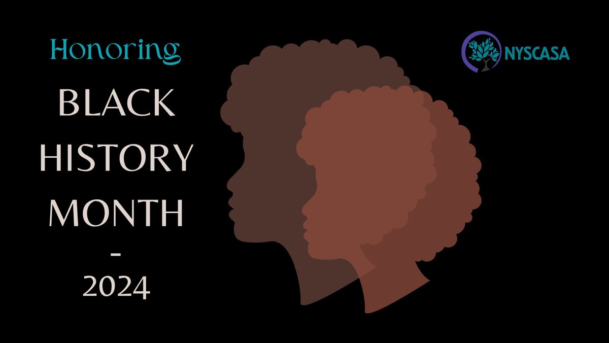 This February we honor #BlackHistoryMonth, where we celebrate the diverse, dynamic, and pivotal role of Black people in the United States and world history. NYSCASA stands in solidarity with Black survivors everywhere.