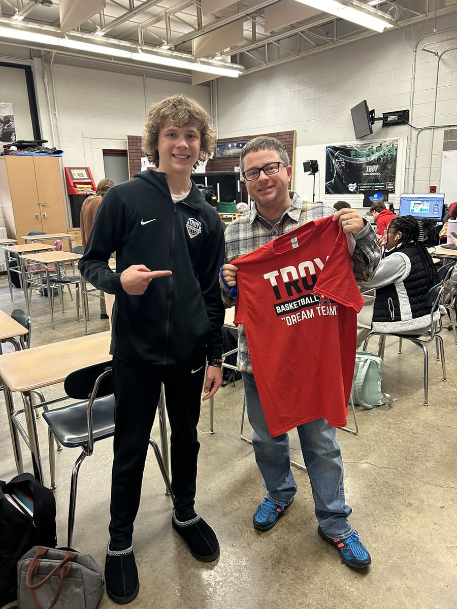 Special Shoutout to Mr.Owen. Thanks for pushing me in class and making my day better! <a href="/TroyTrojanBball/">Troy Trojan Basketball</a>