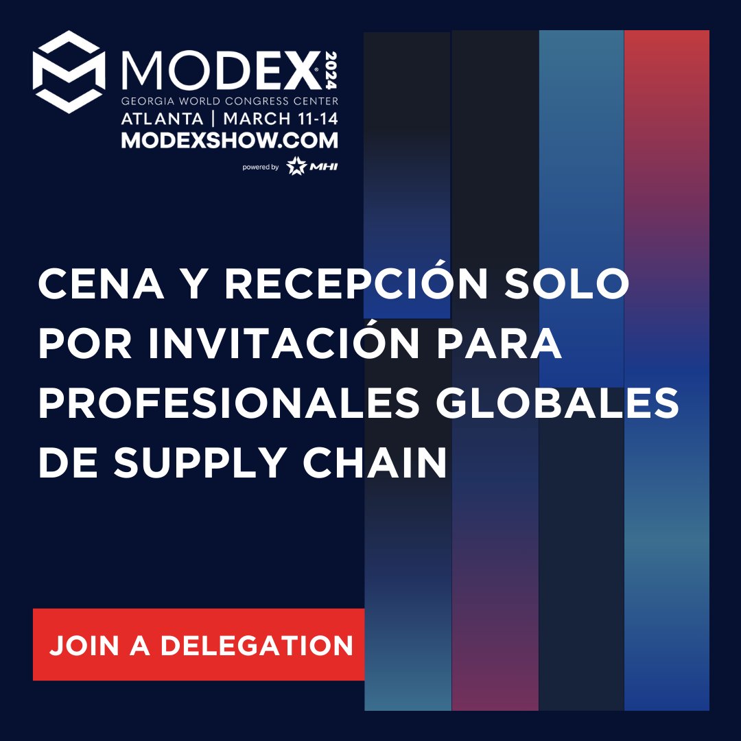 MeetBuyers's tweet photo. 🌐 Mejore su experiencia de networking en MODEX 2024 durante la cena y recepción internacional solo por invitación. 🍽️ Conéctese con líderes de la industria y deléitese con los sabores locales. ¡Déjame saber si quieres unirte! #Networking #SupplyChain #MODEX2024 https://t.co/LDkYX1aL4l