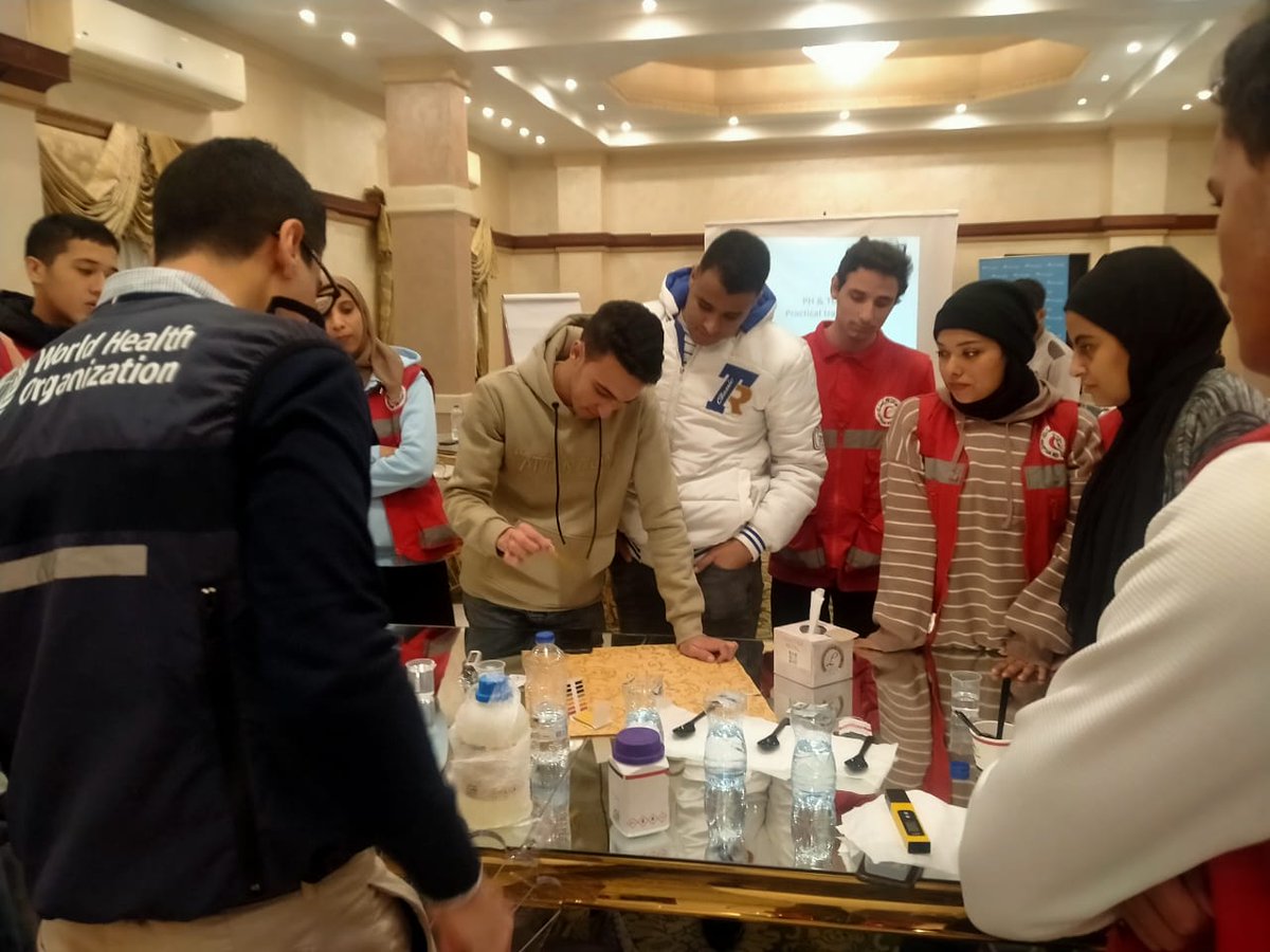 In collaboration with the <a href="/IFRC_MENA/">IFRC Middle East and North Africa</a>, <a href="/UNICEF_Egypt/">يونيسف مصر</a>, and WHO, the <a href="/EG_Red_Crescent/">الهلال الأحمر المصري</a> hosted a three-day WASH in #emergencies training workshop as part of their preparedness and response plan. 

This collaborative effort aimed to strengthen the ERC's capacity to deliver critical