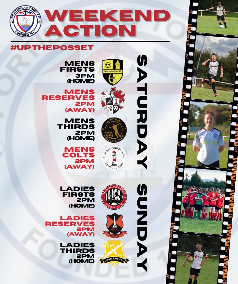 PTFCLadies's tweet photo. Hopefully a full weekend of senior games to come 🤞🏼

On Sunday the Ladies 1sts are home as @Maidenhead_WFC visit.

The Reserves are away against Wellington Wildcats whilst the Thirds host @SportingWeston Vixens at Bristol Road.

Good luck to all our #possets ⚽️

#uptheposset 🤍🖤 https://t.co/zjLC5UPxrZ