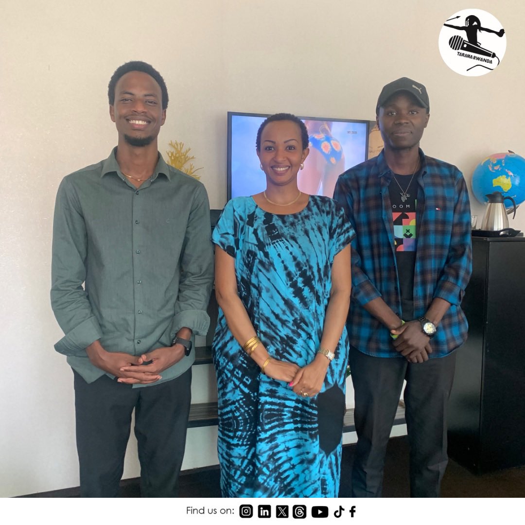 Today, our team paid a courtesy visit to Mrs France Marie Niragire’s office, President of Rwanda Art Council and Owner of @genesistvrwanda , to discuss how the council works and potential cooperation between the two organisations. 

#taramarwanda🇷🇼