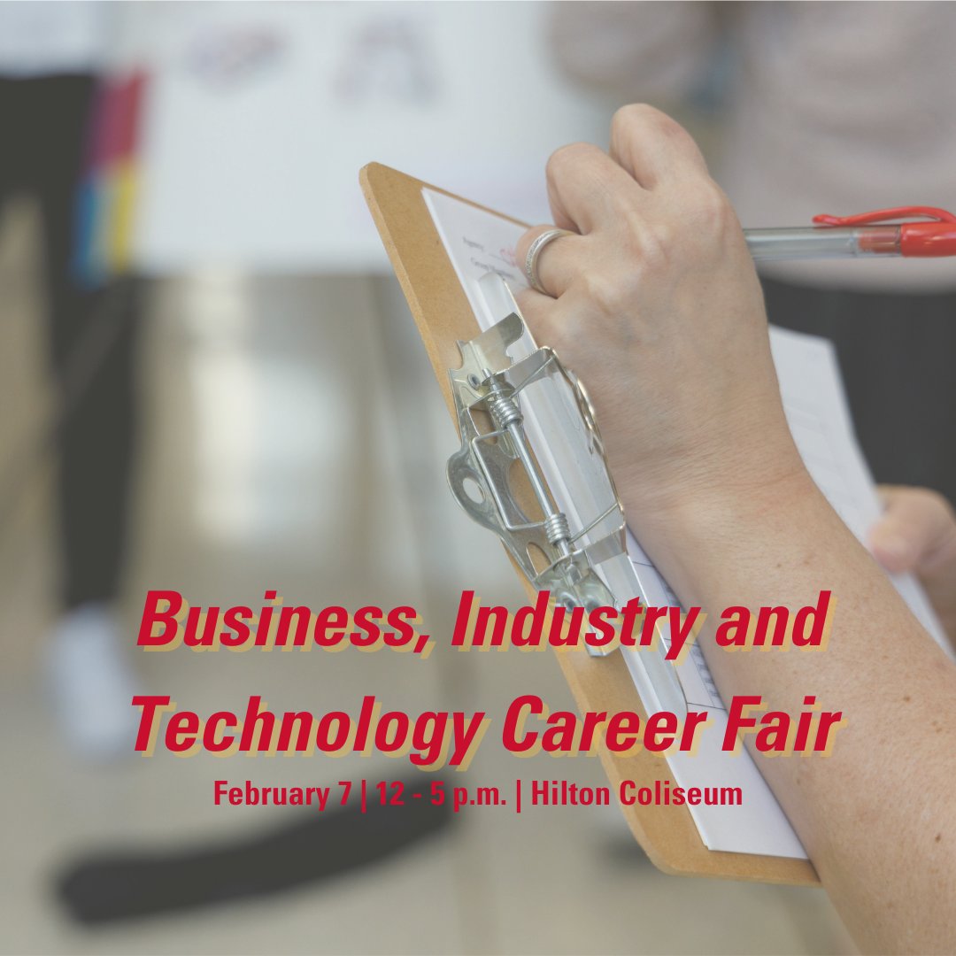 Make sure to stop by the Business, Industry and Technology career fair to explore food-related connections! Click the link below for more.

🔗 bit.ly/3UlpDxX