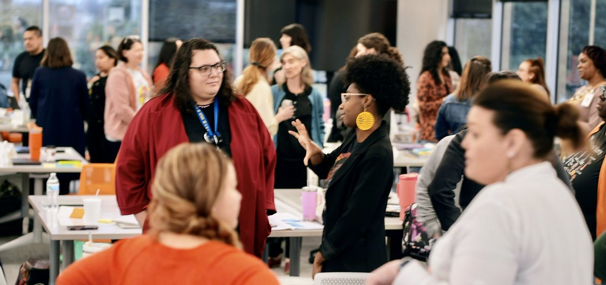 #AISDJoy is seeing our district’s instructional coaches sharpening their skills bi-weekly! Thank you Dr. Woulfin <a href="/sarahlouwou/">Sarah Woulfin</a> for leading us in professional learning today. <a href="/AustinISD/">Austin ISD</a> <a href="/WeAreAISD/">Austin ISD Office of Talent Strategy</a> <a href="/denishapresley/">Denisha Presley</a> <a href="/BHosack23/">Brandi Hosack</a>