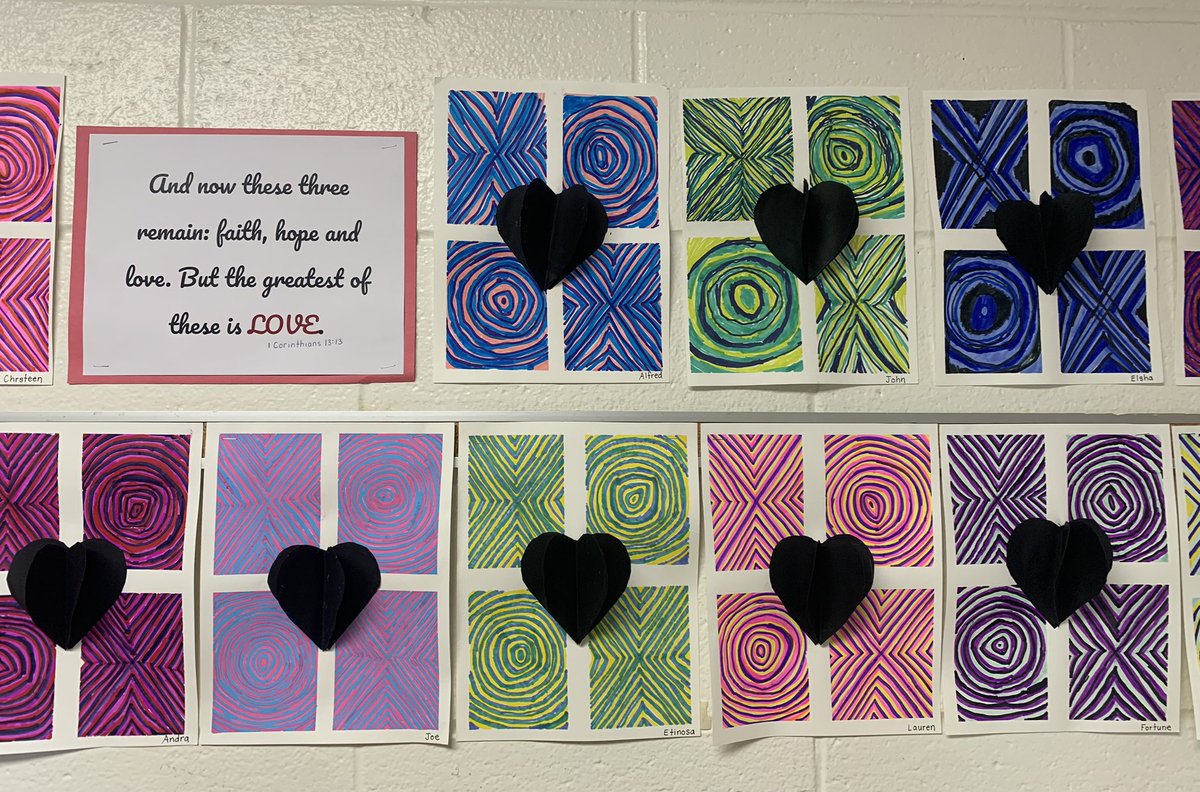 MrsNicholas933's tweet photo. In the words of The Beatles, “All You Need Is Love” 🎶 The virtue for the month of February is LOVE! ❤️💜💗@SJV_TCDSB https://t.co/ELNQahENQc