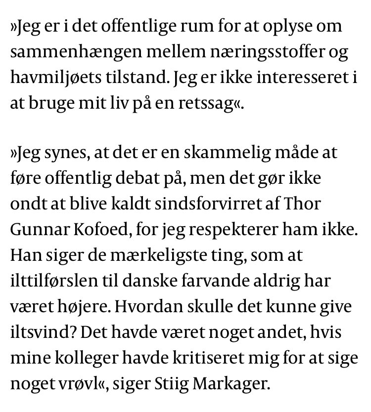 Så står den vel efterhånden 1000-0 mellem Stiig og L&amp;F?