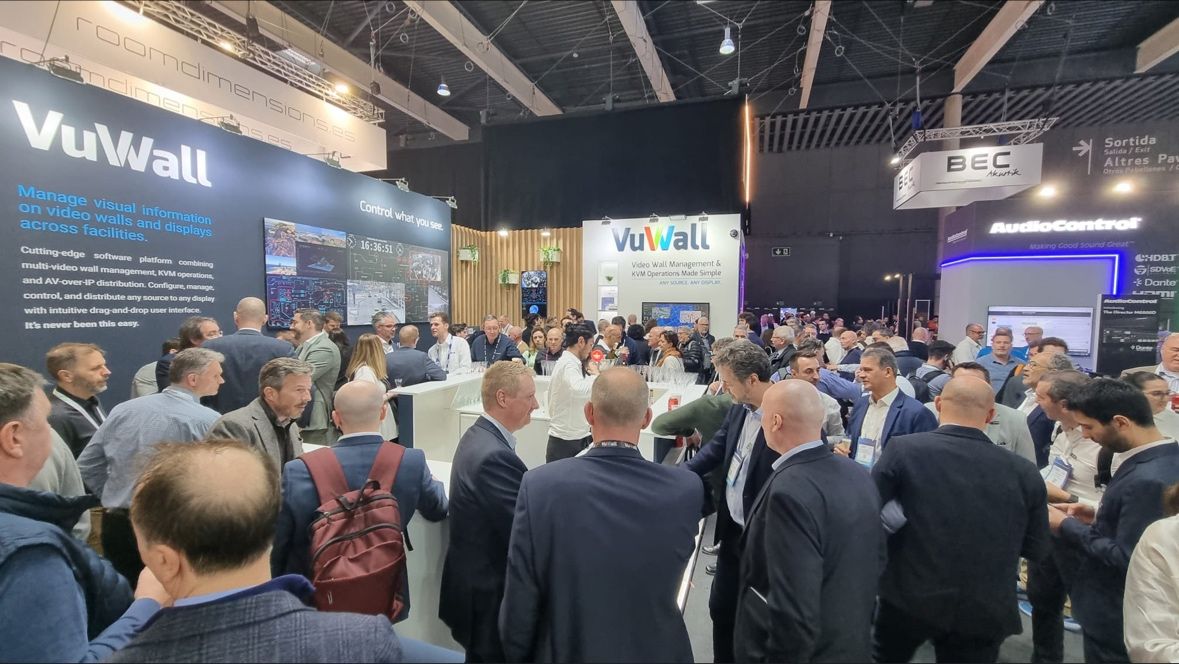 VuWall's tweet photo. A huge thank you to all our friends and partners for attending our ISE cocktail party and a huge congratulations to our award winners! #partnerships #ise2024 https://t.co/cJSyrrpuOt