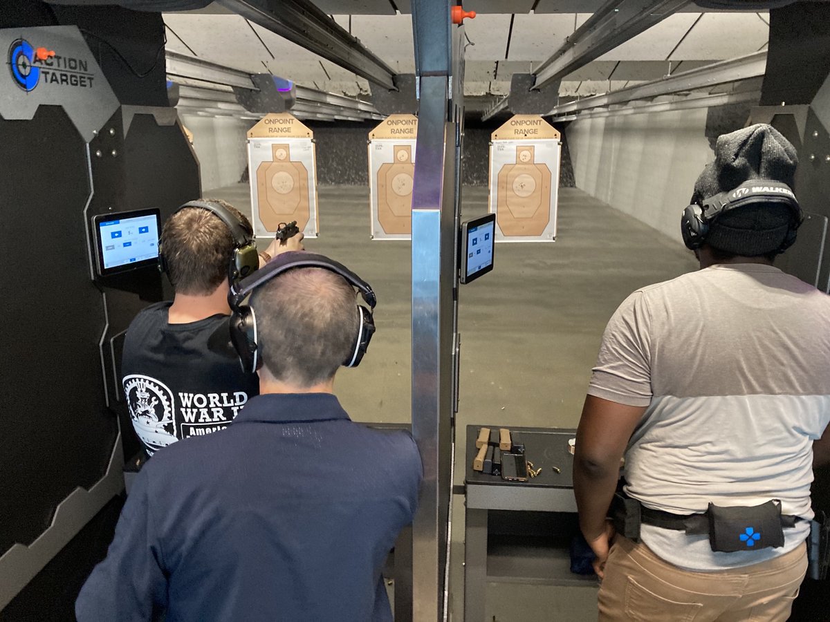 OnPointRange's tweet photo. Another great CCH class in the books!
#OnPointRange #OnPoint #Range #Raleigh #NC #NorthCarolina #CCH #ConcealedCarry #Handgun https://t.co/VvmRwqU4pw