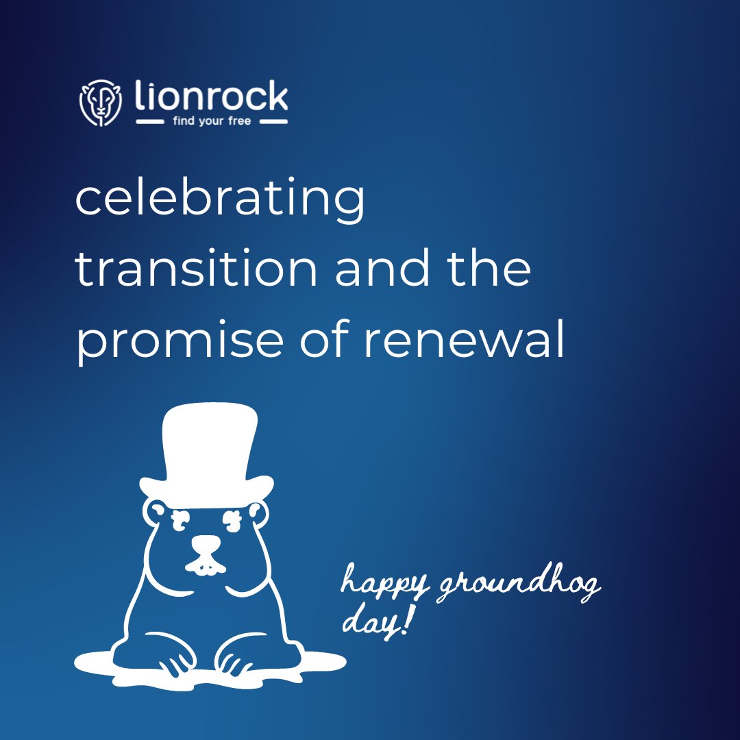 The beauty of transition and the promise of renewal are core principles of recovery. No matter what our furry meteorologist predicts, Lionrock sees every day as an opportunity for new beginnings and continued growth. 

#NewBeginnings #GroundhogDay #RecoveryJourney #Lionrock