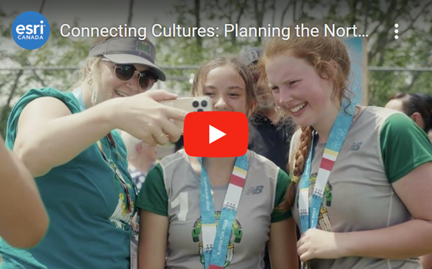 esricanada's tweet photo. The North American Indigenous Games @naig2023 improved planning with Esri Canada's mapping support, adding innovation to the Indigenous sport and culture celebration. GIS enhanced efficiency, logistics and community bonds at NAIG 2023.  

https://t.co/jGmsXDqFFy

#NAIG2023 https://t.co/EFI6n8Sc7L
