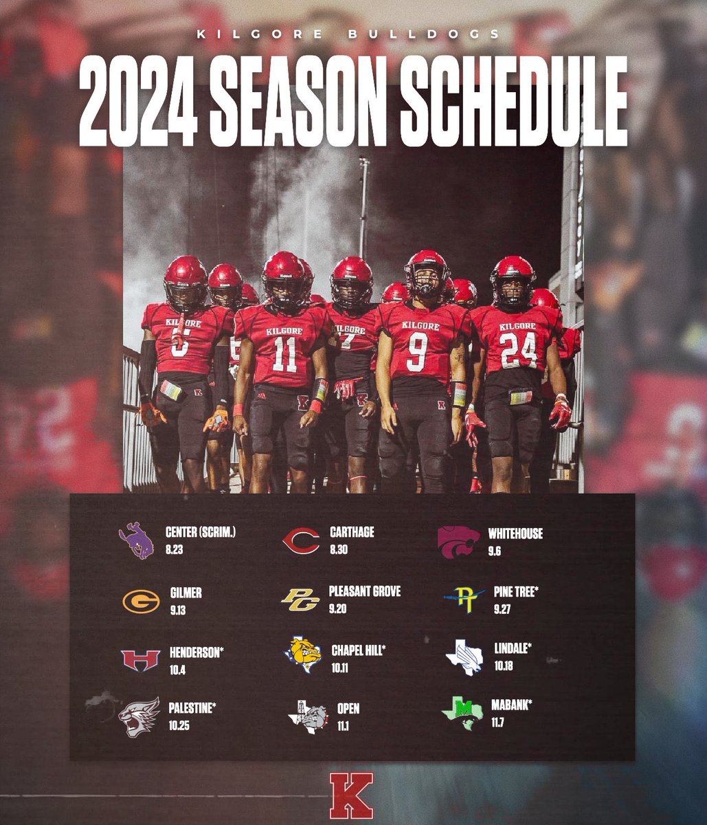 Ready to work😤 Possible Week 1 Scrimmage to be added in the future. <a href="/PGHawkFootball/">Pleasant Grove Football</a> has moved from a scrimmage to our week 4 match-up. #STATE #EAT #RespectTheK
