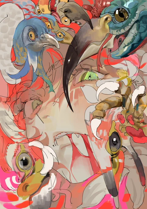 絵描くの楽し過ぎる明日というか今日予定ある助けて楽し過ぎる 