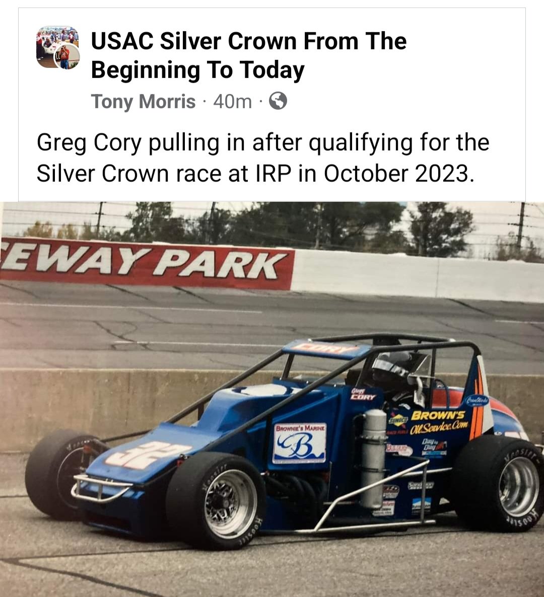 GreggCoryRacing's tweet photo. https://t.co/nWDe97lulA