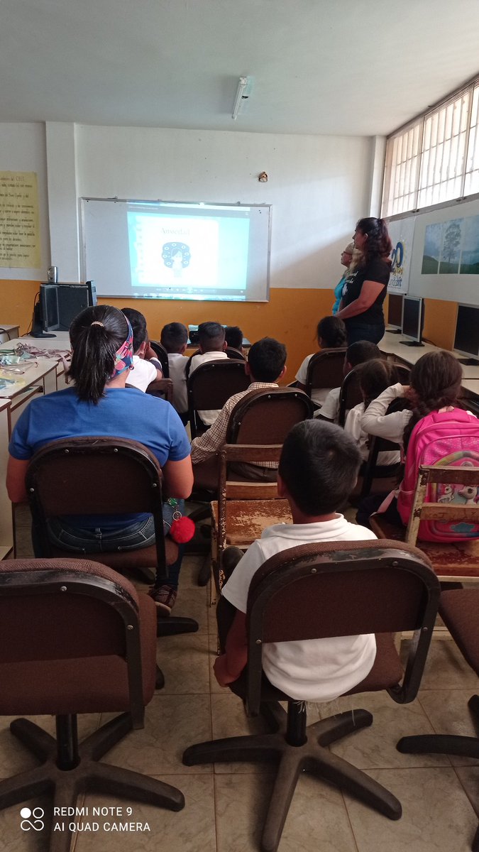 #23AniversarioFundabit #CbitMonseñorCrespo Video foro acerca del Acoso Escolar dirigido a niños y niñas de 1er grado. Apoyo a docentes de Defensoría Educativa de la EBB Monseñor Crespo, Municipio Guaribe.