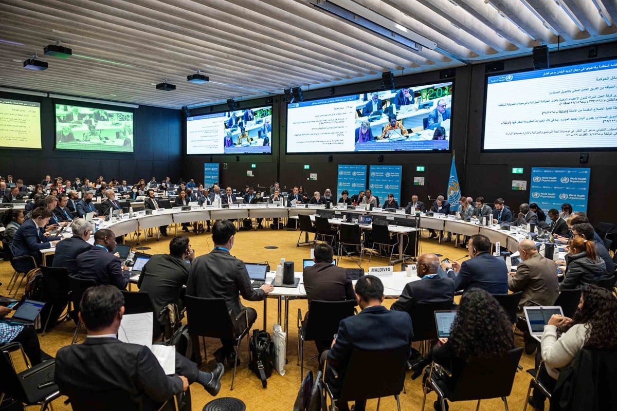 MazzucatoM's tweet photo. Great to see @WHO Executive Board #EB154 recognizing the recommendations of @Economy4Health WHO Council on the Economics of #HealthForAll that I chaired & calling for a clear mandate for WHO & member states to implement them.
Watch ➡️ https://t.co/Z4q0rwM1Hv https://t.co/sHaVoyXqTN
