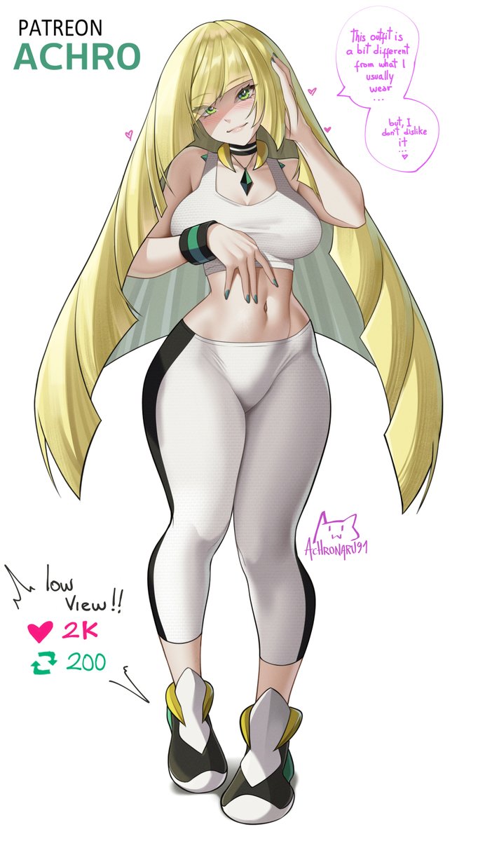 AchroNaru91's tweet photo. ヽ(・∀・)ﾉ Lusamine 1/3 ✨
#lusamine #Pokemon #ルザミーネ #ポケモン #stripgame https://t.co/LFc7rXt0l7