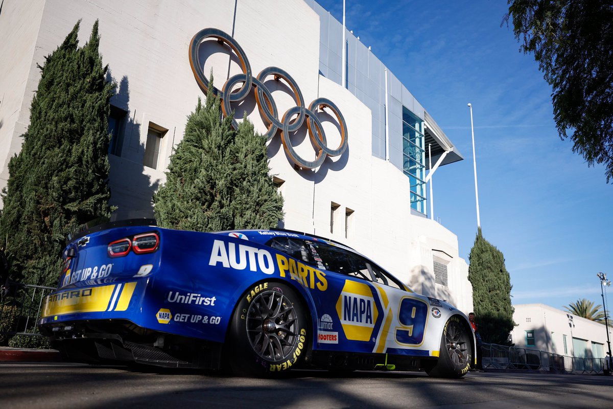 Last year and this year: @nascarclash at the @lacoliseum This summer: #ParisOlympics 2028: @LA28 Summer Olympics.