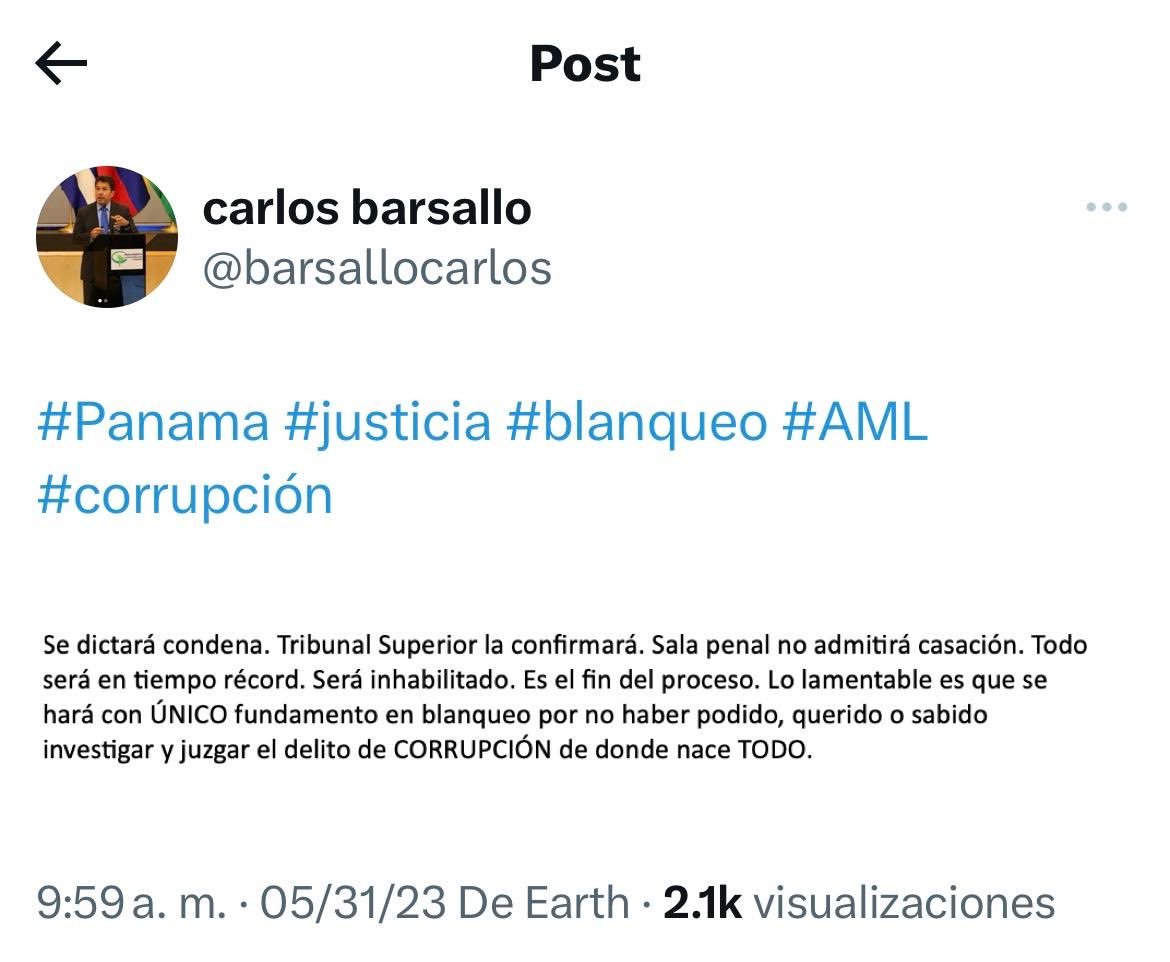 carlos barsallo tweet media