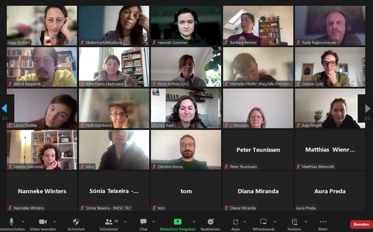 Long time awaited! Today we kicked off the Laboratory (WG3) of the DATAMIG Cost Action with amazing people mostly from academia &amp; civil society to explore critical &amp; creative interventions engaging with the datafied migration &amp; border control regimes affecting people on the move!