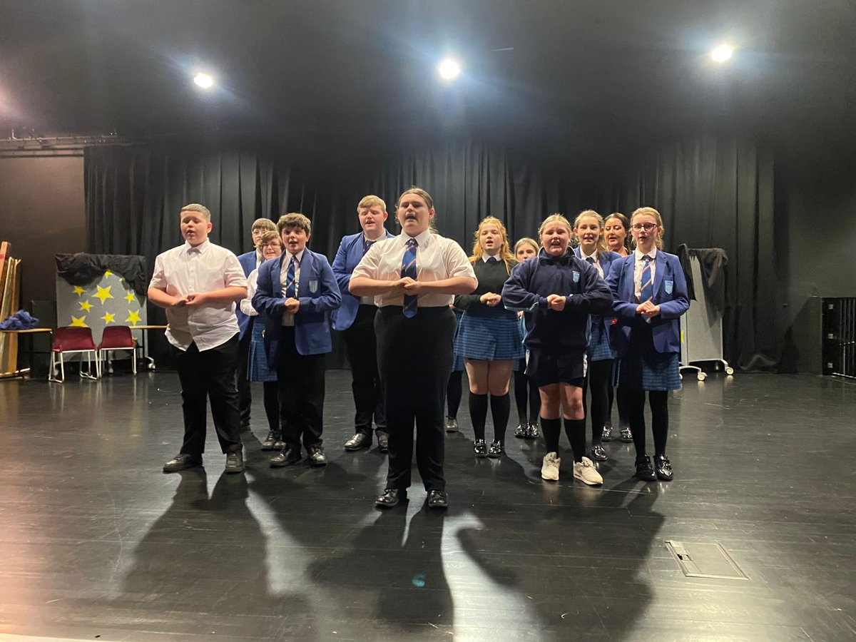HighfieldLA's tweet photo. We're in rehearsals for @SchoolsAlive. Looking forward to next week's show @WGBpl #StarPerformers #BeEngaged #ShineLikeAStar #BeYourBest https://t.co/byDBUW2ApE