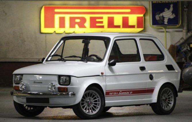 AclassicsNL's tweet photo. Fiat 126 Giannini 1987 # Auction by Artcurial Retromobile 2024 Paris # €18.000 https://t.co/7pGsGE5CJ3