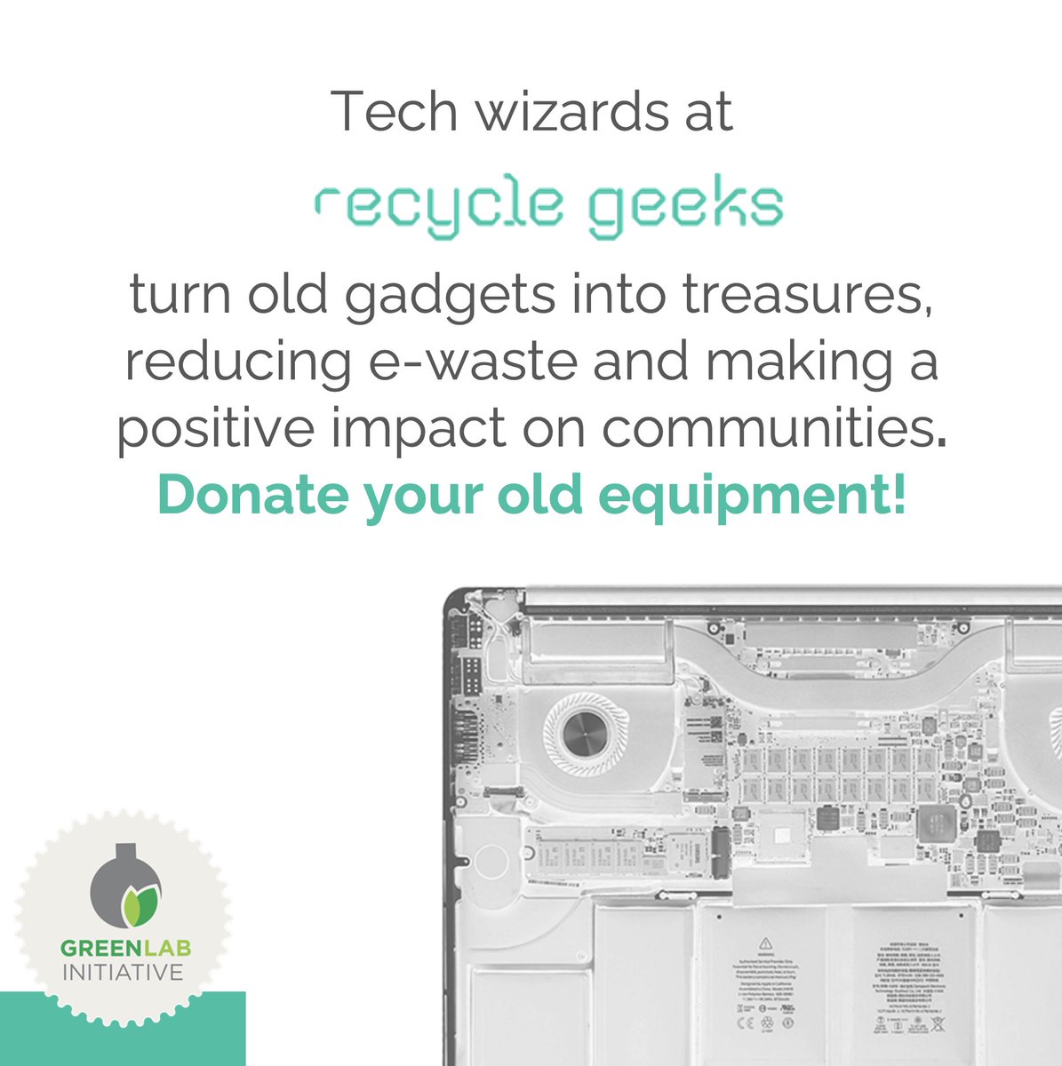 🌐 Embracing the #RecycleGeeks movement! 🛠️✨ Did you know there's a squad of tech wizards out there turning old gadgets into gems? ♻️🔧 Recycle Geeks rescues outdated technology, gives it a second life through repairs, and sells it for a noble cause! 🌟
#TechWithPurpose #Recycle