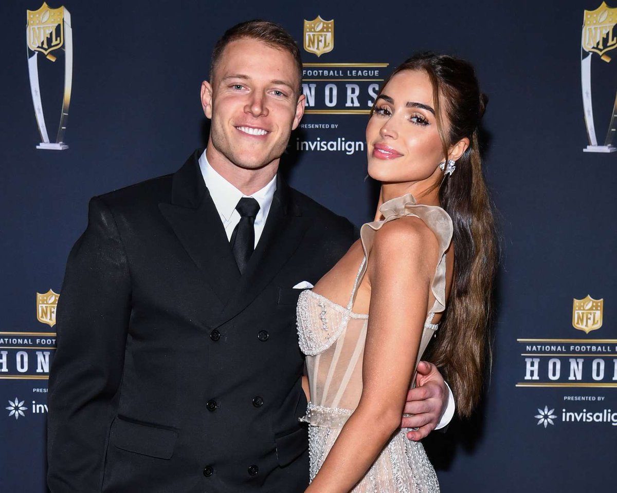 NEWS: Christian McCaffrey and his fiancée Olivia Culpo “CANNOT AFFORD” a Super Bowl suite, per his mom Lisa. 

“We looked into a suite and none of us can afford it. Not even Christian, money bags over there — nor money bags Olivia.” 

CMC signed a 64 million dollar contract.