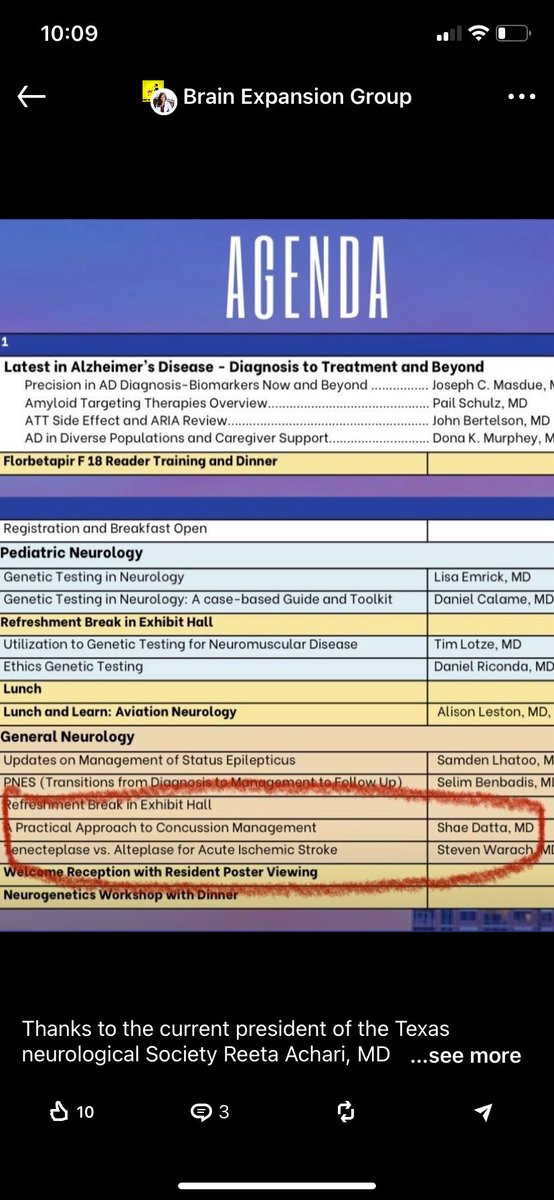 T minus a few hours: excited to be invited to Austin for my talk in “Practical Approach to concussion management” @TNSW2024
#TexasNeuro @nyulangone #Concussion