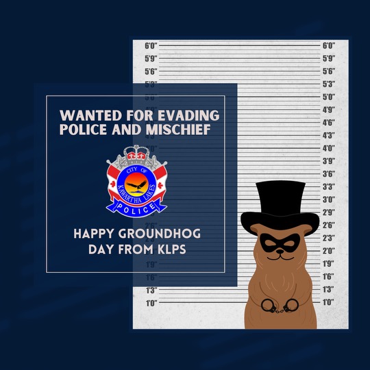 Happy Groundhog Day
Here is hoping for an early Spring! <a href="/kawarthalakes/">Kawartha Lakes</a>
