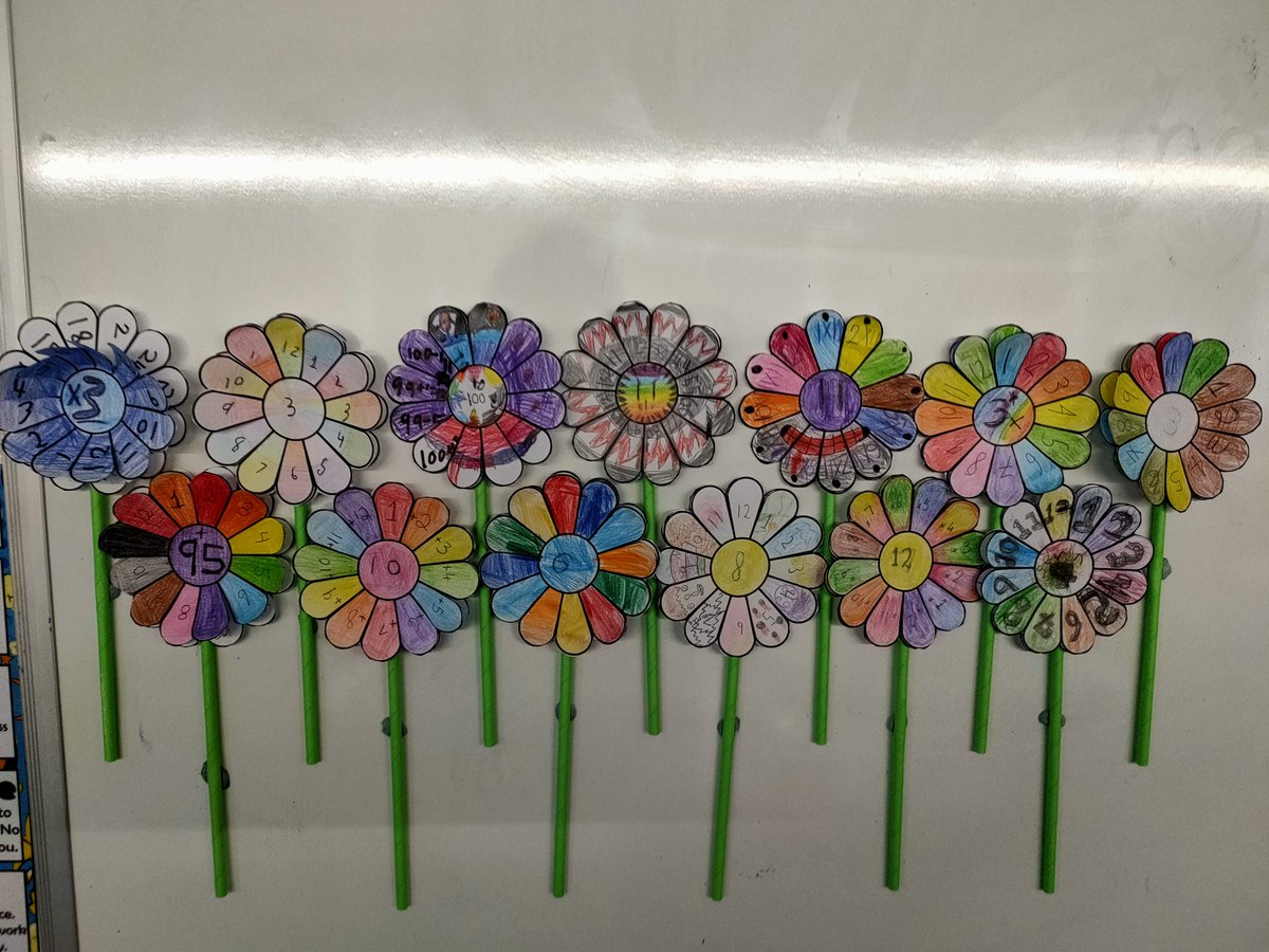 Year 5 have created some excellent work for NSPCC Number Day. These number flowers will definitely help build fluency with times tables. Great job 5M6! <a href="/linsladeschool/">Linslade School</a> <a href="/LLinsladet/">LinsladeT&L</a> <a href="/mjpGibbs/">Mark Gibbs</a> <a href="/PMStock11/">Phil Stock</a>