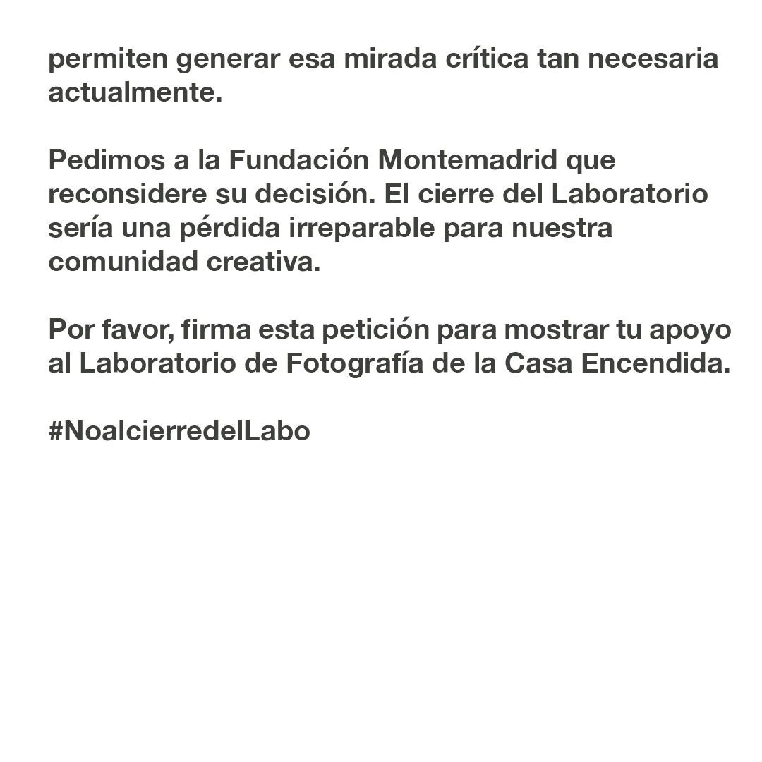 Rafael_Roca's tweet photo. #NoAlCierreDelLabo https://t.co/ARxq3EB10q