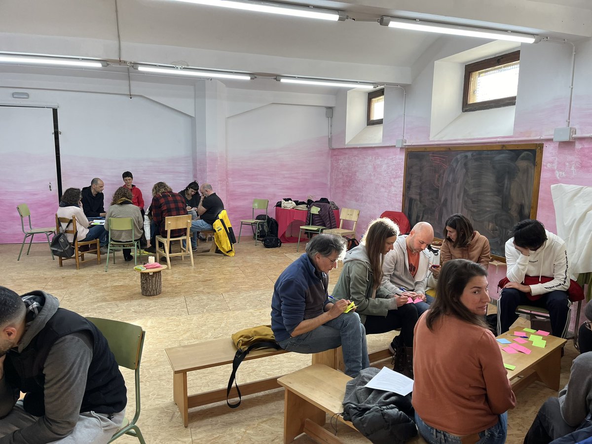 Ensó Cooperativa (@ensocoop) on Twitter photo Escola La Font Waldorf
Reflexionar col•lectivament per créixer sense perdre la nostra essència. #waldorf #cooperatives
Gràcies pel suport <a href="/EscolesCoop/">EscolesCoop</a> <a href="/CoopCatCentral/">Ateneu Cooperatiu de la Catalunya Central</a> Escola La Font Waldorf
Reflexionar col•lectivament per créixer sense perdre la nostra essència. #waldorf #cooperatives
Gràcies pel suport <a href="/EscolesCoop/">EscolesCoop</a> <a href="/CoopCatCentral/">Ateneu Cooperatiu de la Catalunya Central</a>