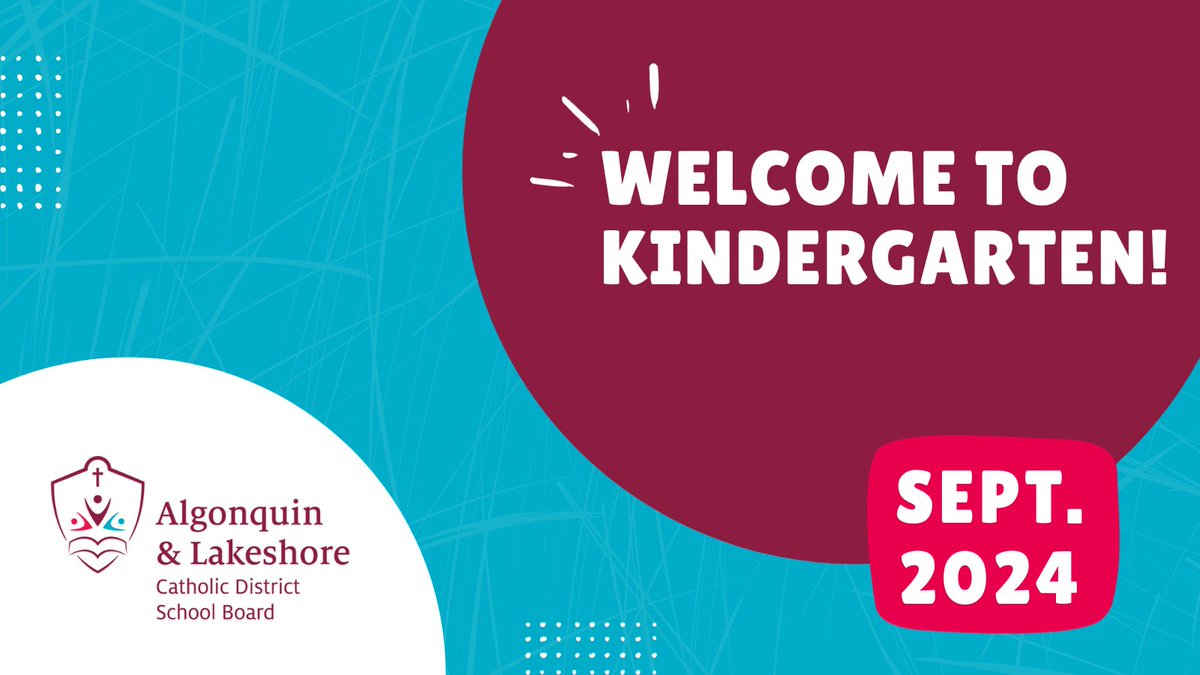 Welcome to Kindergarten! Visit bit.ly/3Srqcnm to begin ALCDSB’s expedited online pre-registration process. Be sure to have the following records on-hand: 👉 Birth & Baptismal certificates 👉Taxation info & proof of residency 👉Relevant custody & medical info