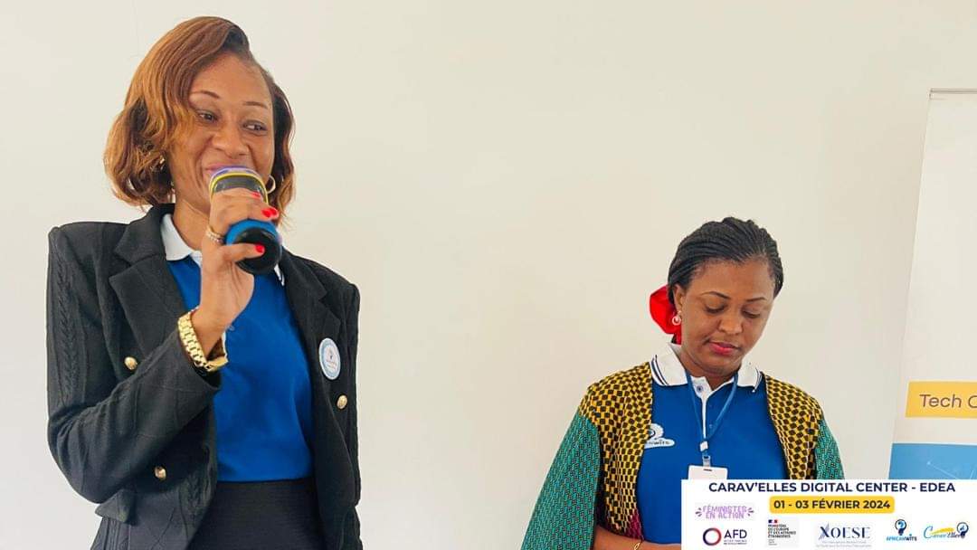 AfricanWITS's tweet photo. 🌟 𝗖𝗔𝗥𝗔𝗩𝗔𝗡𝗘 𝗗’𝗔𝗟𝗣𝗛𝗔𝗕𝗘́𝗧𝗜𝗦𝗔𝗧𝗜𝗢𝗡 𝗡𝗨𝗠𝗘́𝗥𝗜𝗤𝗨𝗘 𝗘𝗧 𝗧𝗜𝗖 🌟
🔵 𝗣𝗛𝗔𝗦𝗘 𝗜𝗜 - 𝗘𝗗𝗘𝗔
🔹 #Jour1 Revue en image
@fxoese
@AFD_France
Féministes en Action
#CaravEllesDigitalCenter
#InclusionNumerique #ZLECAF #AfricanWITS #EDEA #Camerou https://t.co/Nn3to9MIb4