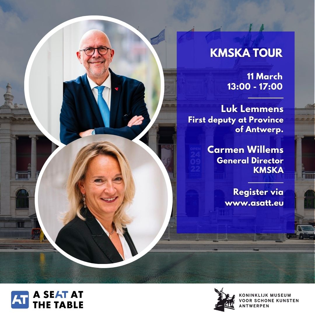 🎨 Join our exclusive KMSKA art tour! ✨ 

Immerse in art and history, ending with a Round Table featuring <a href="/LukLemmens/">Luk Lemmens</a> and Carmen Willems.  

Register at asatt.eu! 🖼️