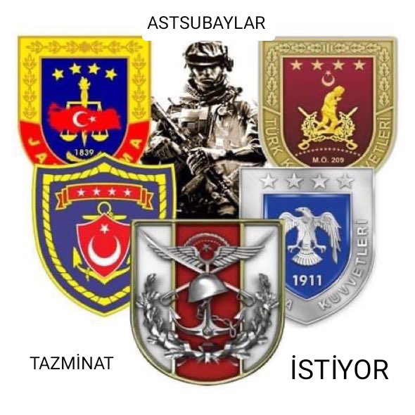 muhsinsari0303's tweet photo. Peki neden kimse de çıkıp EY ASTSUBAYLAR nedir sizin derdiniz, ne istiyorsunuz demiyor? #AstsubayHakHukukAdalet
@RTErdogan
@tcsavunma
@celebimehmeta
@HulisiAkar3
@FOXhaber
@tgrthabertv
@nevzatyuksel2
@_cevdetyilmaz
@duman_duman2
@Pesdiyenasb
@FahrettinBagri
@asbcalistayi https://t.co/azpfqABCEB
