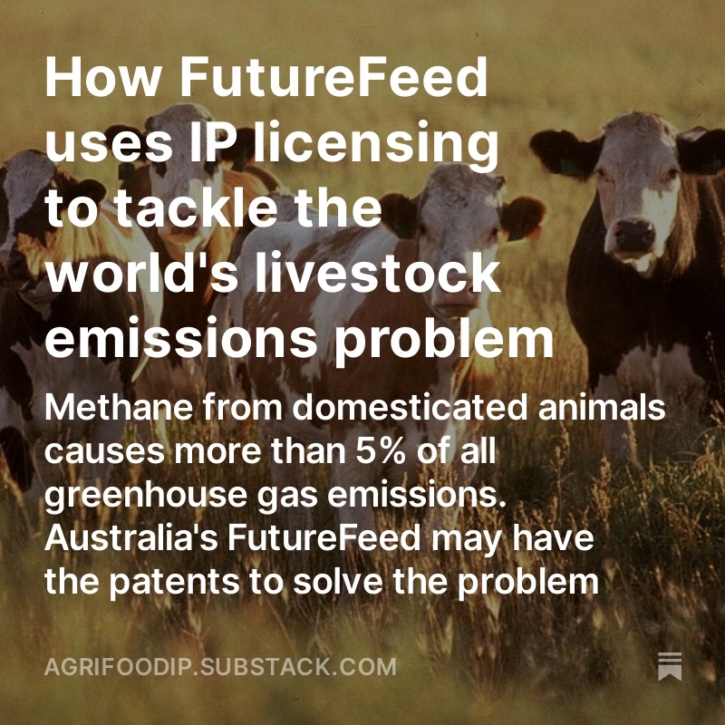 Read the latest post from AgriFoodIP, a blog about intellectual property value creation in the food and agriculture industries:

open.substack.com/pub/agrifoodip…