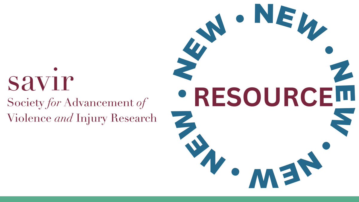 SAVIR & @SafeStates are pleased to announce a NEW resource to help students & early career professionals find opportunities (like internships, fellowships, & postdoc positions) to expand their knowledge & launch a career in #injury & #violence prevention! bit.ly/491VKaK